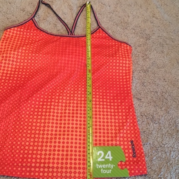 🔥4/$20 REEBOK Play Dry Built in Bra Tank - Ladies Med - Picture 6 of 7
